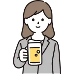 Woman With Beer SVG Icon